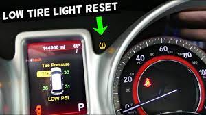 How To Reset Tpms Light On Dodge Journey Low Tire Warning Light Fiat Freemont Youtube
