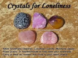 Crystals For Loneliness Allow Snowflake Obsidian Cobaltoan Calcite Mookaite Jasper Rose Quartz Or Rhodochr Crystals Crystal Healing Stones Healing Stones