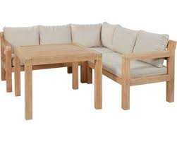 Lounge Set Mit Esstisch Morenci 4 Teilig Aus Akazienholz Fsc Kaufen Bei Obi Lounge Esstisch Rustikales Design