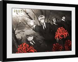Unique tokyo ghoul posters designed and sold by artists. Tokyo Ghoul Re Red Flowers Gerahmte Poster Bilder Kaufen Bei Europosters