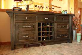 I was also inspired by a plan on woodcraft.com that incorporated the stemware in the cabinet. Buffet Cabinet With Heat Vent In Toe Kick Plus Wine Rack Idea Custom Cabinets Cabinet Rustic Buffet Cabinet