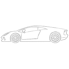 Each printable highlights a word that starts. Cartoon Lambo Coloring Page Coloringpagez Com