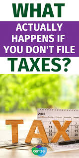 What Happens If You Don T File Taxes A Guide In 2020 Filing Taxes What Happens If You Tax Refund