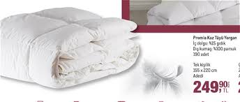 Tek kişilik, çift kişilik 150x200 cm, 35x60x17 cm, tek kişilik, tek kişilik, tek kişilik, tek kişilik. Serenade Premia Kaz Tuyu Yorgan Tek Kisilik 155x220 Cm Indirimde Market