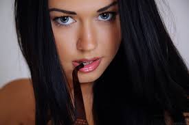 Macy B, gafas, mujeres, cara, cabello negro, editar, retrato, modelo, Fondo  de pantalla HD