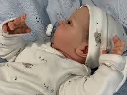 Reborn Baby Boy Ready To Adopt With Box Opening Etsy Reborn Babies Reborn Baby Boy Baby Dolls For Sale