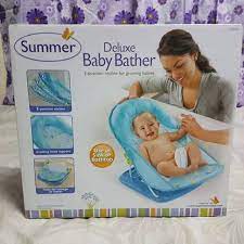 How to bathe your baby safely. Summer Infant Deluxe Baby Bather Babies Kids Bathing Changing Other Baby Bathing Changing Needs On Carousell