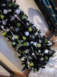 The White City Project Black Christmas Tree Black Christmas Trees Black Christmas Tree Decorations Holiday Decor Christmas