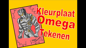 Kleurplaat Omega Fortnite Skin Leren Tekenen En Gratis Downloaden Youtube