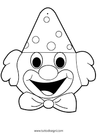 Disegni Di Carnevale Da Colorare Pagliaccio Tuttodisegni Com Carnevale Pagliacci Idee Carnevale Fai Da Te