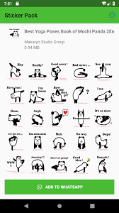 Dec 01, 2018 · stickers for whatsapp messenger android. Latest Yoga Stickers For Whatsapp Wastickerapp New For Android Apk Download