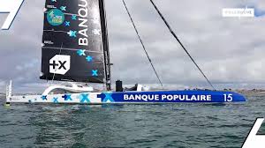 Je n'ai même pas eu le temps de faire passer la liste de mes envies de cocktails arrangés à base de rhum ! Route Du Rhum Visite Guidee Sur Le Bateau De Le Cleac H Route Du Rhum Voile
