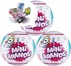 Get in on the game that includes 4 mini brands collectable movers, miniature versions of some of the most popular food brands ever! 5 Surprise Mini Brands Collectible Capsule Ball By Zuru 3 Ball Bundle Toys Games Amazon Com