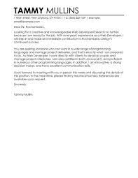 Maybe you would like to learn more about one of these? Professional Web Developer Cover Letter Examples Livecareer