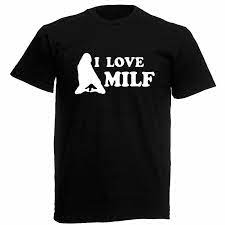 T-shirt I Love Mllf Shirt Funny Fun Mode M.I.L.F. Custom