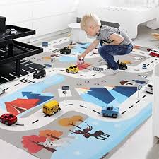 Kinderteppich preise vergleichen und günstig kaufen bei idealo.de 949 produkte große auswahl an marken bewertungen & testberichte. Currentiz Kinder Teppich Spiel Teppich Fur Kinderzimmer Stadt Strassen Design Mit Auto Verkehrszeichen Kinderzimmer Spielteppich Fur Madchen Jungen 130x100cm Amazon De Baby