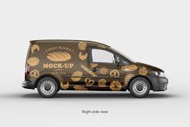 Delivery Car Mockup In 2020 Simple Camera Camera Shots Mockup