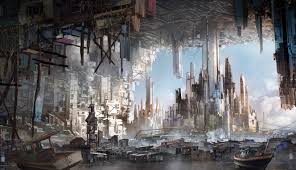 Download Skyscraper Building Sci Fi City Sci Fi City HD Wallpaper by Anthony  Brault