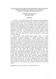 4 komentar untuk contoh profil sekolah untuk paud. Https Media Neliti Com Media Publications 111603 Id Upaya Guru Dalam Melatih Kemandirian Sis Pdf