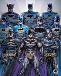 Batman Evolution Batman Canvas Art Batman Poster Batman Canvas