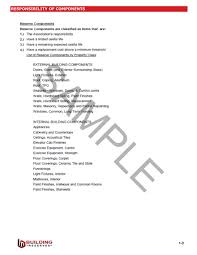 Building maintenance schedule is a great way to know that which kind of word required to be done on what time. Building Reserves Inc Building Reserves Sample Preventative Maintenance Plan Pmp Page 6 7 Created With Publitas Com