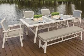 Choose from a range of outdoor dining bench available online at domayne australia. Outdoor Furniture Belfort Furniture Washington Dc Northern Virginia Maryland And Fairfax Va Outdoor Furniture Store