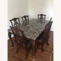 Ashley furniture lacey 7 piece rectangular dining room table set d328. Ashley Furniture Marble Dining Set Aptdeco