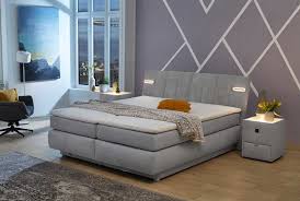 80x190 80x200 90x190 90x200 120x190 120x200 140x190 матрас грация латекс. Boxspringbett In Grau Microfaser 160x200 Cm Kaufen Bei Lifestyle4living Mobelvertrieb Gmbh Co Kg