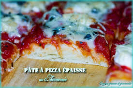 Pate A Pizza Epaisse Au Thermomix Recette Pate A Pizza Epaisse Pate A Pizza Pizza