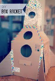 Pillows blankets stuffed animals favorite books Cardboard Rocket Ship The Perfect Calm Down Retreat