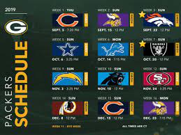 Por eso hoy aquí te comparto los mejores partidos que nos esperan en la temporada 2021 de la nfl: Listo El Calendario De La Temporada 2019 De La Nfl