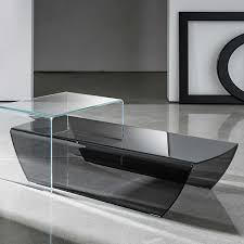 Pick up only in sw19. Taky Curved Glass Coffee Table Klarity Glass Furniture