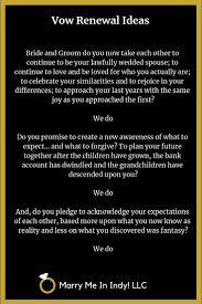 Marriage Vow Renewal Ceremony Scripts Wedding Vow Renewal Ceremony Wedding Renewal Vows 50th Anniversary Vow Renewal