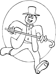 Check out our dance coloring pages selection for the very best in unique or custom, handmade pieces from our coloring books shops. Tap Dancer 1 Coloring Page Free Printable Coloring Pages For Kids