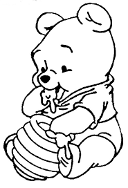 Resultado De Imagen Para Winnie Pooh Bebe Para Colorear Dibujos Dibujos Kawaii Winnie De Pooh