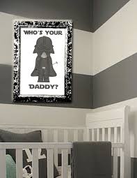 Star Wars Kids Room Decor Wall Art Vader Darth Darth Vader Star Wars Nursery Grey Gray Customizable 20 00 Via Etsy Star Wars Room Decor Star Wars Nursery Star Wars Kids