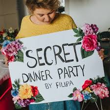 Paris — champagne, foie gras and a potato soup glazed with truffles were on the menu at one of many secret elite dinner parties being held. Secret Dinner Party By Filipa Photos Facebook