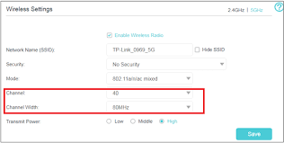 A firmware update can resolve issues that the previous firmware version may have and improve its current performance. Changing Channel And Channel Width On Ac Vdsl Or Adsl Modem Router New Logo Tp Link Finland