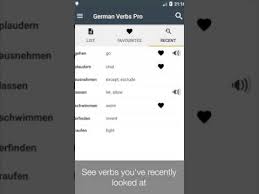 German Verb Conjugator Apps On Google Play