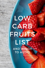 Low Carb Fruits List And Which To Avoid Mee Le Pharmd Low Carb Fruit List Low Carb Fruit High Carb Fruits