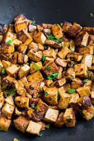Sprinkle the starch over the tofu, and toss the tofu until the starch is evenly coated, so there are no powdery spots remaining. Tofu Stir Fry Simple Fast And Healthy Recipe