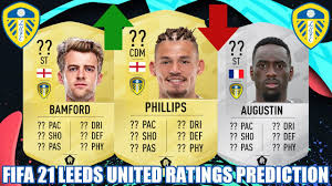 Patrick james bamford (born 5 september 1993) is an english professional footballer who plays for premier league club leeds united. Fifa 21 Leeds United Ratings Prediction Ft Phillips Augustin Bamford Youtube