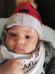 My baby is Baby boy Lukhanyo 💙❤️. Am I beautiful?