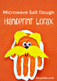 Yes, and each day since the lorax left i've been wondering what that meant. Lorax Truffula Tree Seed Craft Jinxy Kids