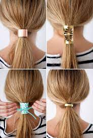 Tie One On 2 Materials 4 Diy Hair Cuffs Diy Hairstyles Hair Accessories Diy Hair Accessories