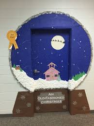 Snow Globe Classroom Door Decoration Idea School Door Decorations Christmas Classroom Door Christmas Classroom