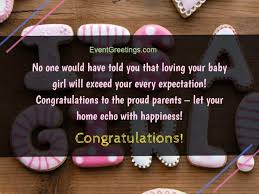 New Baby Girl Wishes Quotes And Congratulation Messages