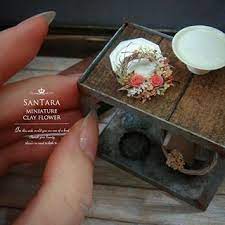 miniature おしゃれまとめの人気アイデア pinterest momo s クレイフラワー フラワーアート ドライフラワー