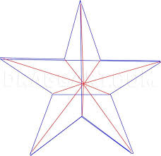 Outline of flag of guyana. How To Draw A Nautical Star Coloring Page Trace Drawing