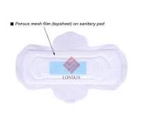 Breathable Perforated Film Sanitary Napkin Pads PE Surface Dry Porous Mesh  Film